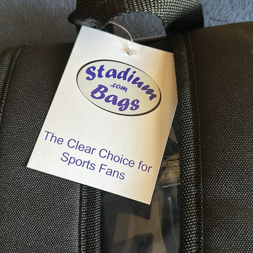 Stadium Bags Large Clear Backpack - Picture 5 of 5